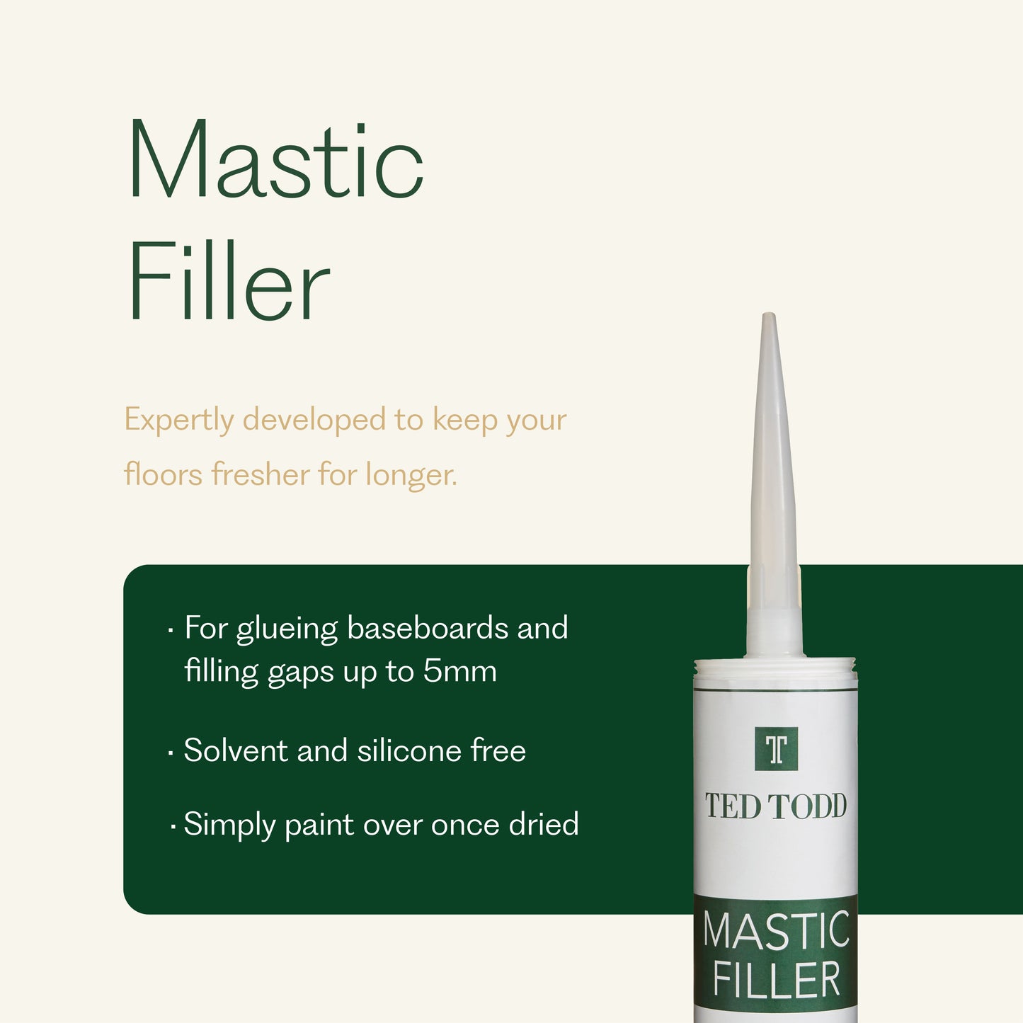 Mastic Filler - Oak 310ml