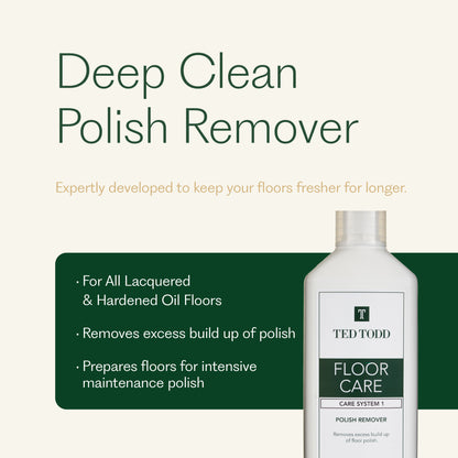 Deep Clean Polish Wax Remover 1ltr - Care System One & Three