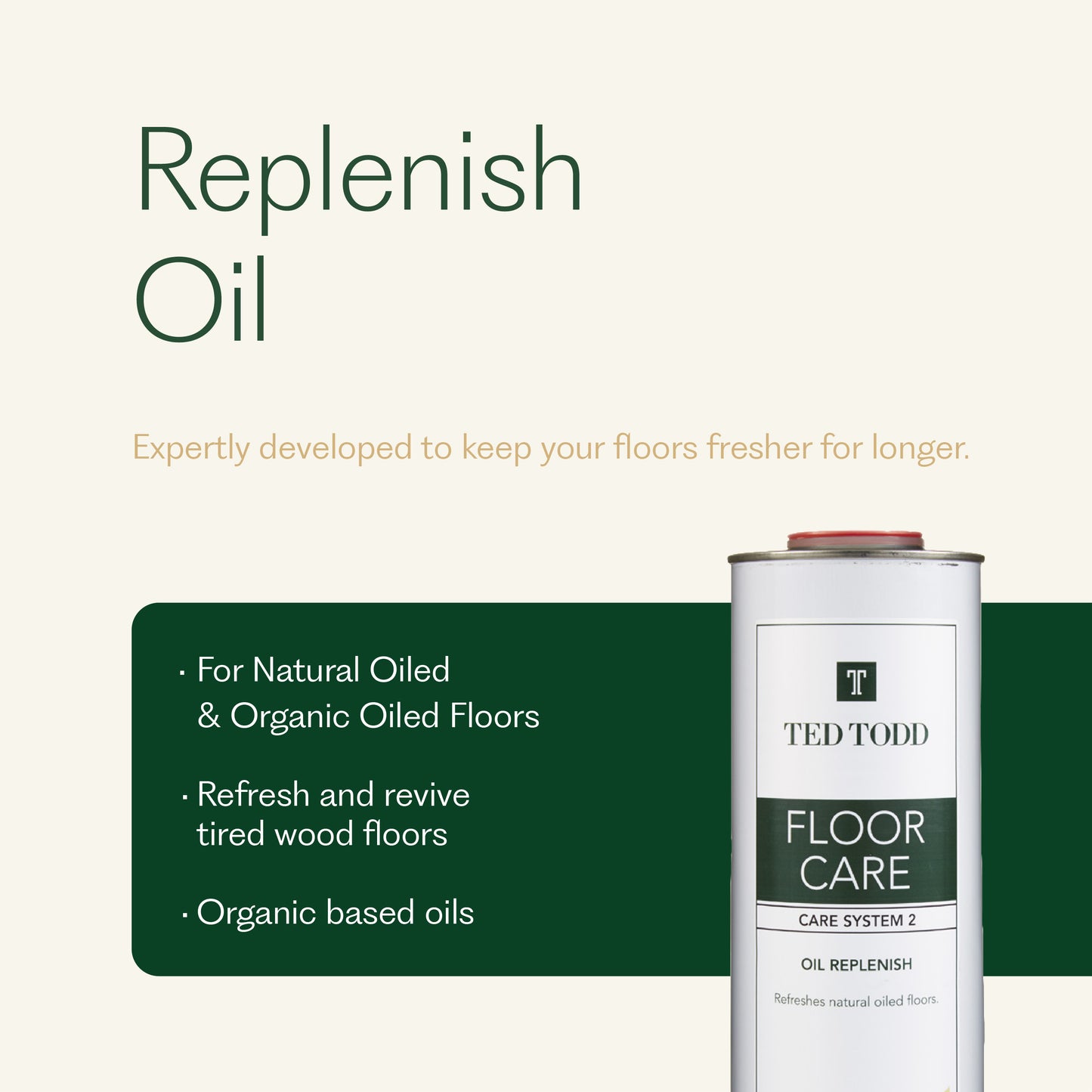 Replenish Oil 1ltr - Care System Two