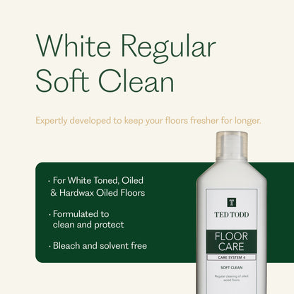 White Regular Soft Clean 1ltr - Care System Four