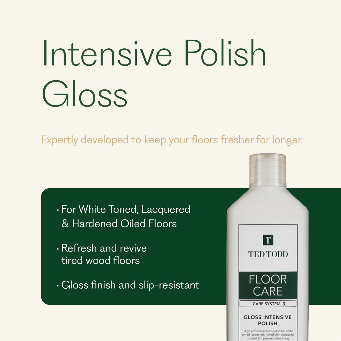 Intensive Polish Gloss 1ltr - Care System Three